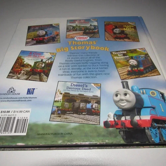 Thomas & Friends THOMAS’ BIG STORYBOOK (6 books in 1)~Thomas James Edward Diesel - Picture 2 of 5
